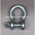 Commercial Carbon Steel 1,000kgs Galvanized Bow Shackle on Sale